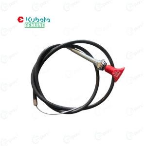 Farmtrac Tractor Genuine Engine Stop Cable For New Model Tractor | 45" Inch Total Length | Nut To Cable End 37"